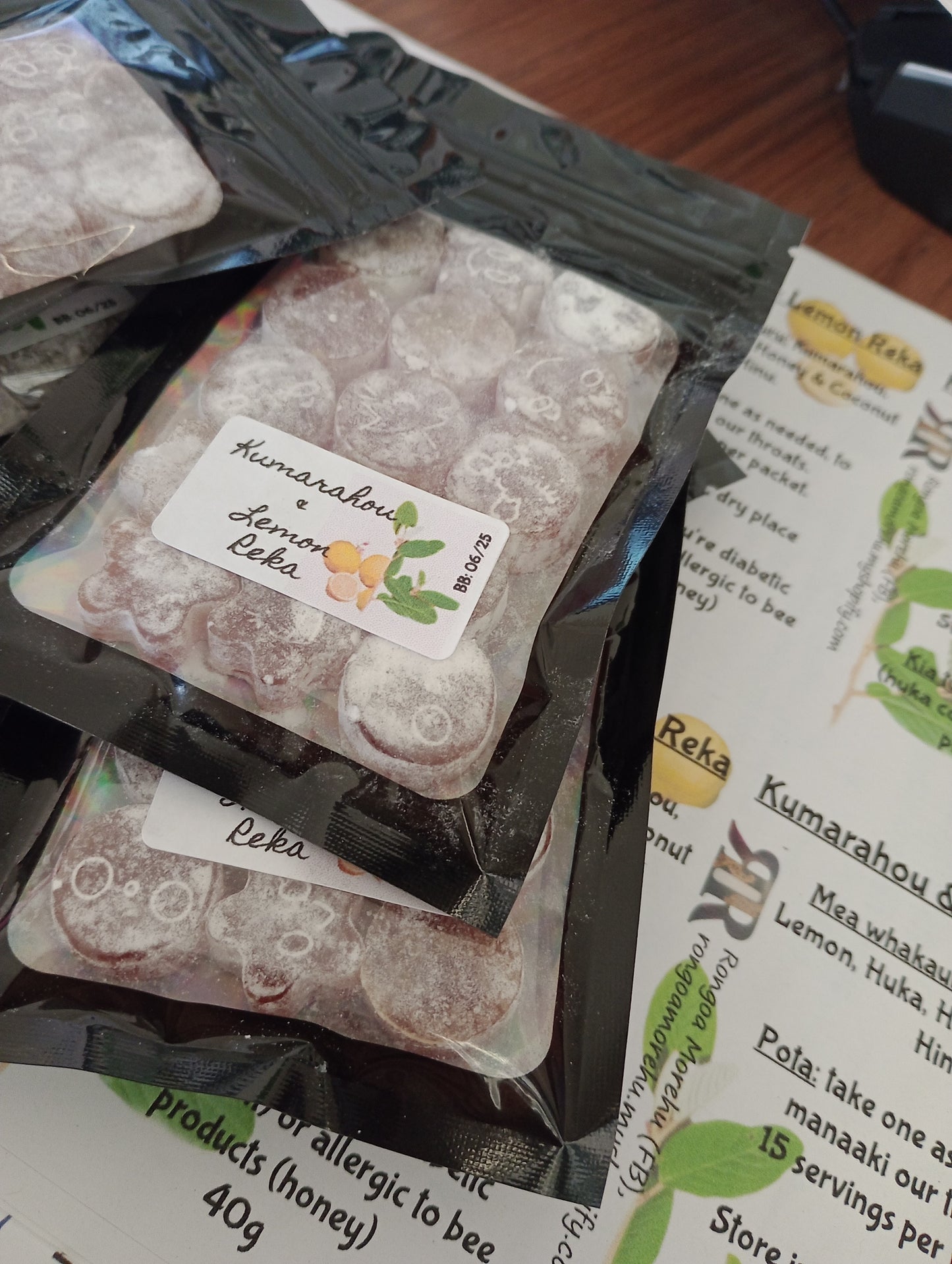 Kumarahou & Lemon Reka (Lozenges) 40g